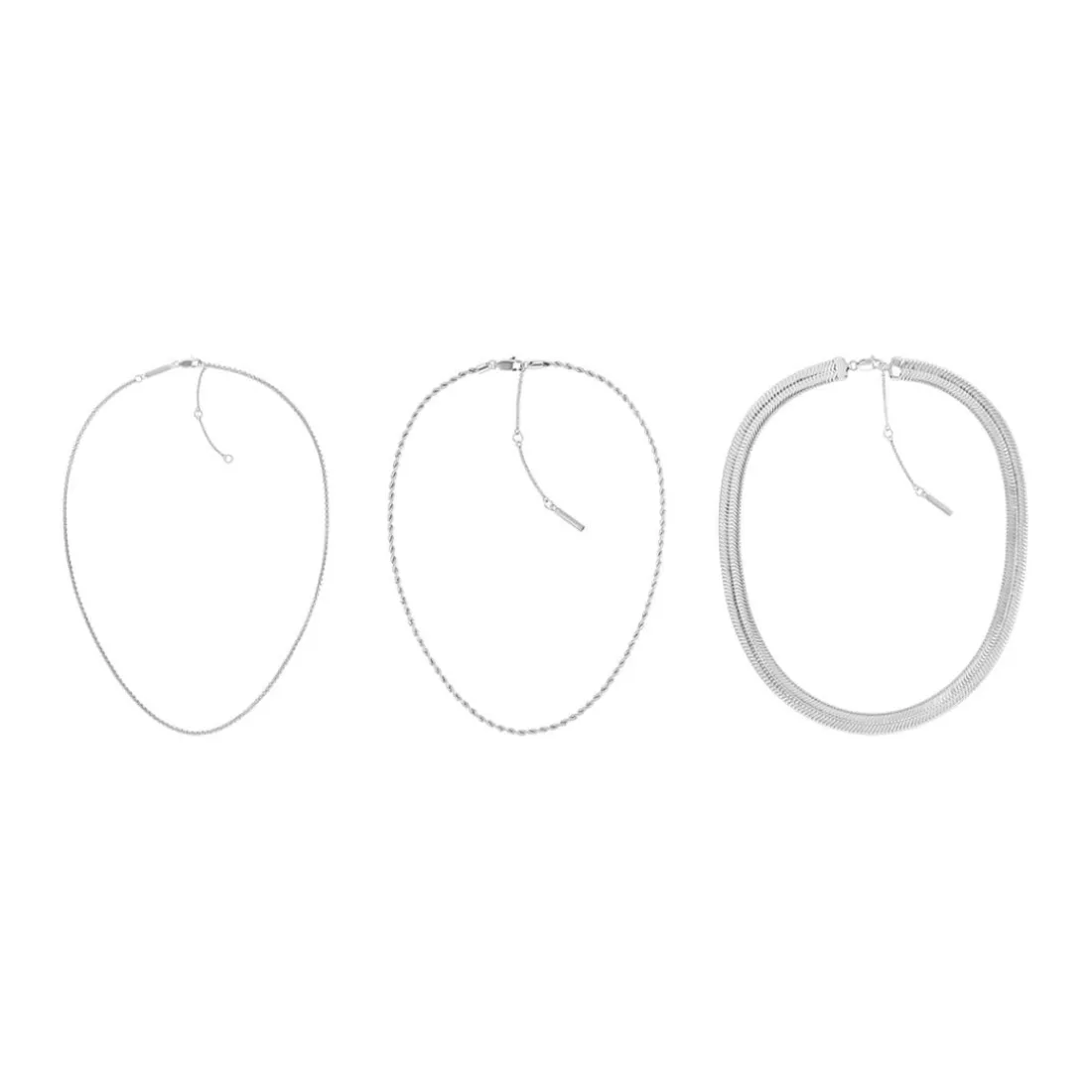 Collier Femme Calvin Klein Accent - 35000626 Acier Argent