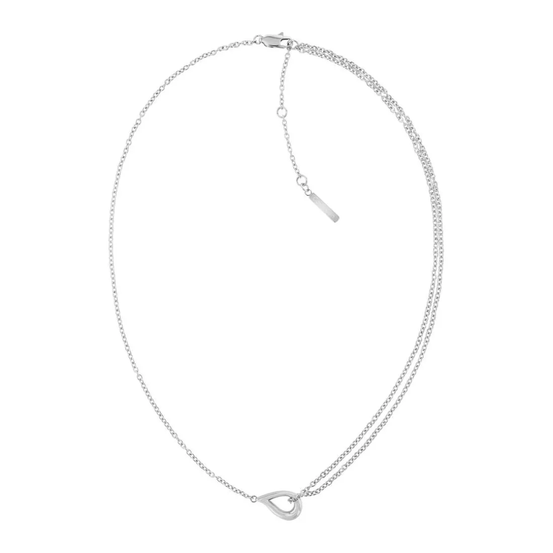 Collier Femme Calvin Klein Sculptured Drops - 35000080 Acier Argent