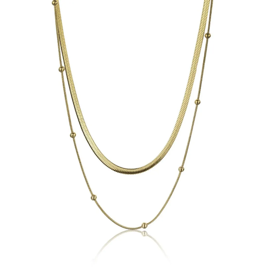 Collier femme Emily Westwood EWN23094G - Acier Doré