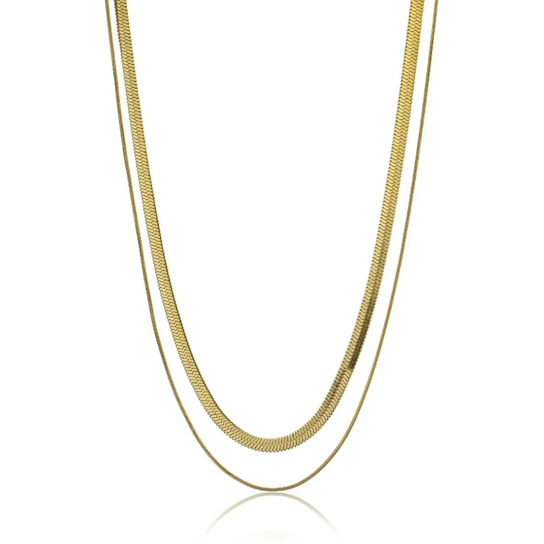 Collier femme Emily Westwood EWN23085G - Acier Doré