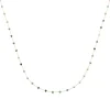 Collier femme fantaisie rubis zoisite plaqué or Maison de la Bijouterie UW3VY450