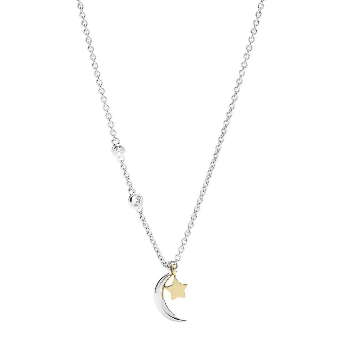 Collier Femme Fossil Bijoux-Argent Doré