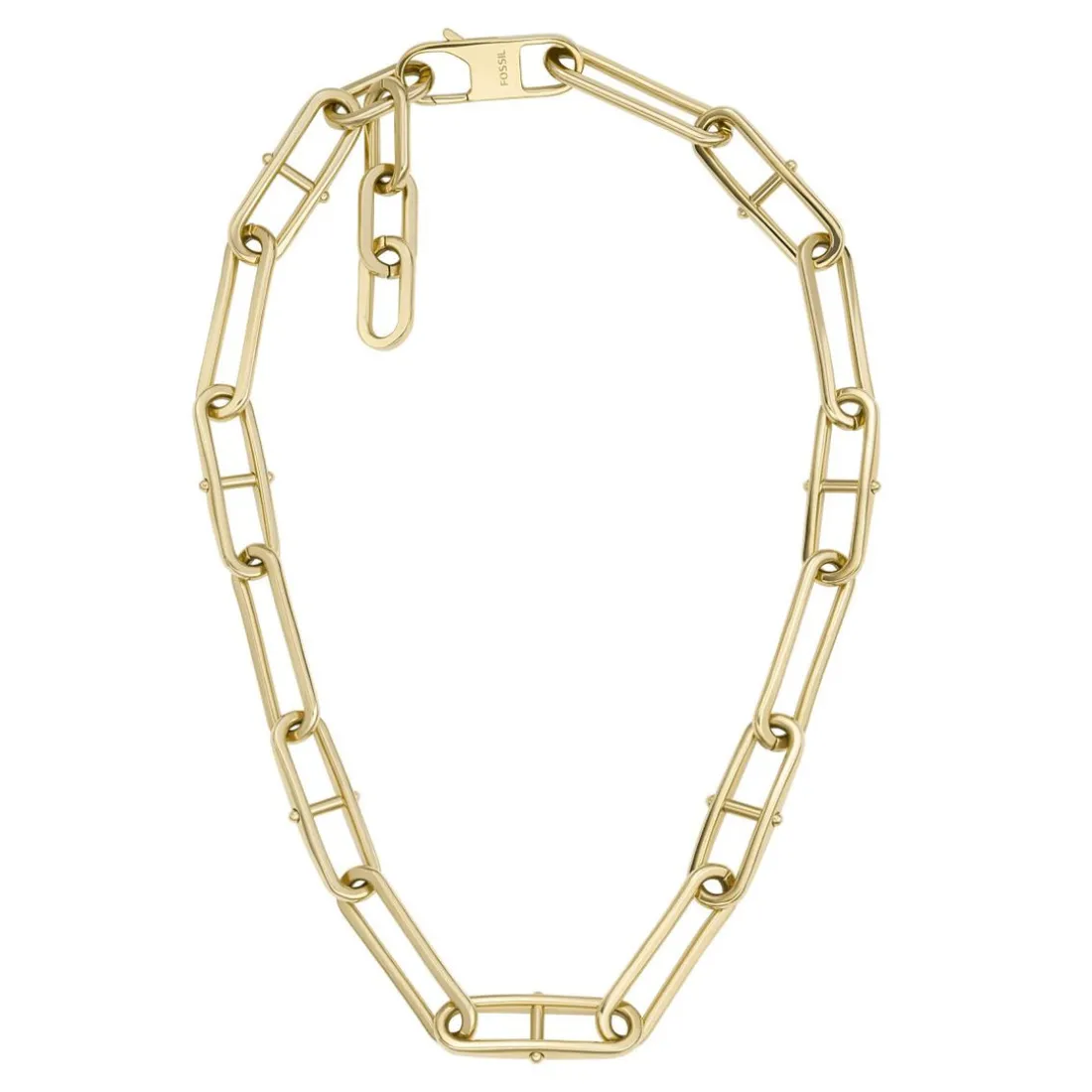 Collier Femme Fossil Bijoux D Link - JF04102710 Acier Doré