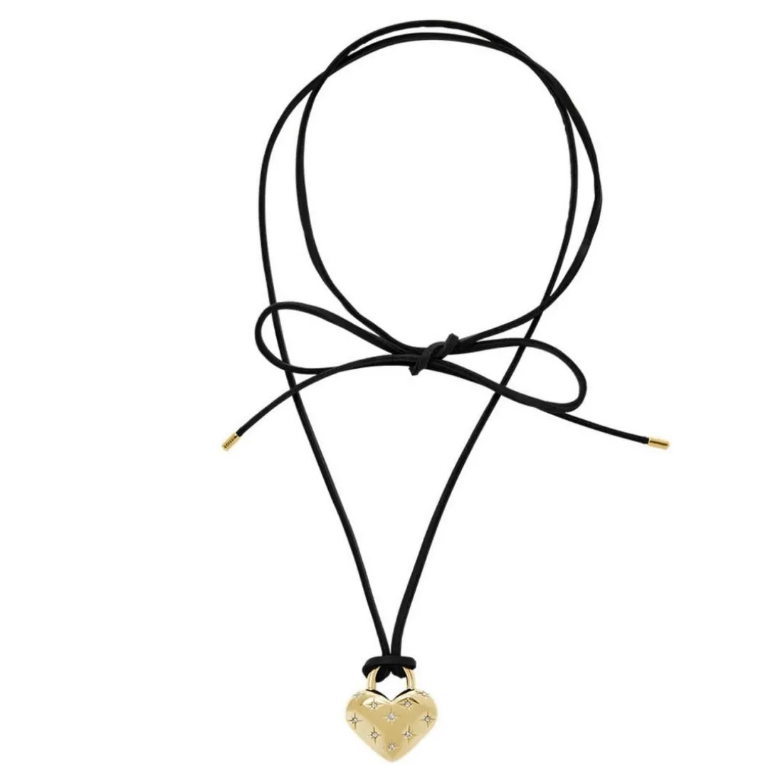 Collier Femme Fossil Bijoux Love Sadie - JF04830710 Cuir