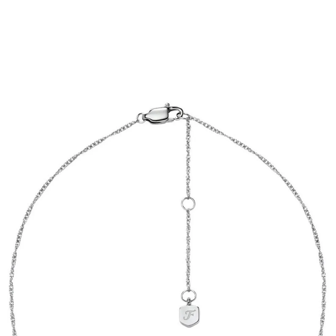 Collier Femme Fossil Bijoux Love - JF04836040 Acier inoxydable
