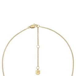 Collier Femme Fossil Bijoux Signes du Zodiaque Taureau - JF04839710 Acier inoxydable