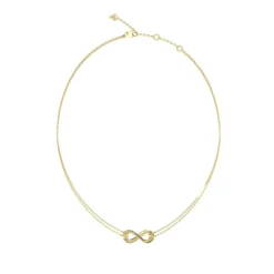Collier Femme Guess Bijoux Guess Amore JUBN05049JWYG Acier Doré