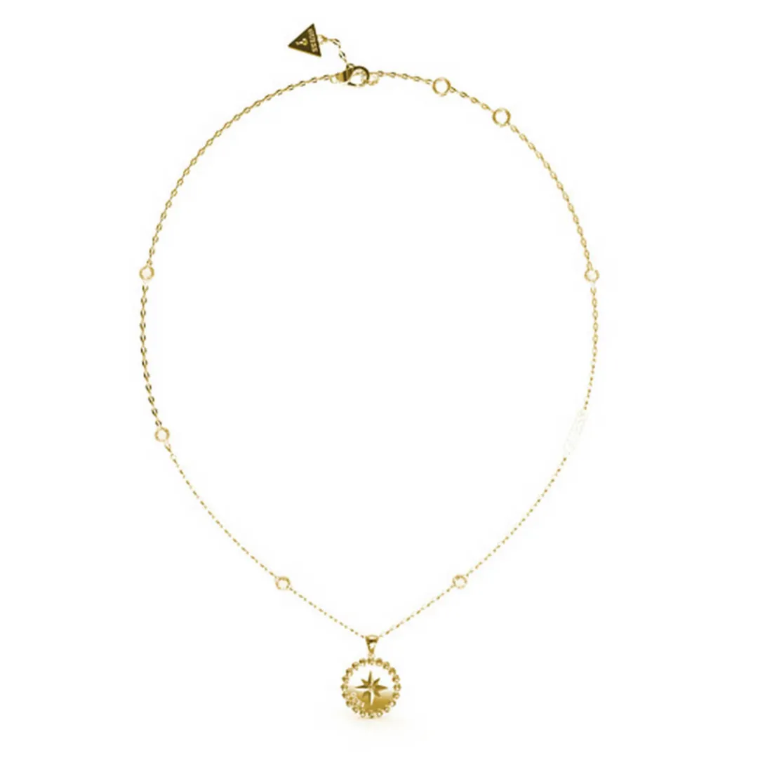Collier Femme Guess Bijoux - JUBN02201JWYG MONETE Acier Doré