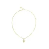 Collier Femme Guess Bijoux JUBN03249JWYG - Acier Doré