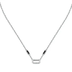 Collier Femme Karl Lagerfeld Stone - KLAYC11 Acier Argent