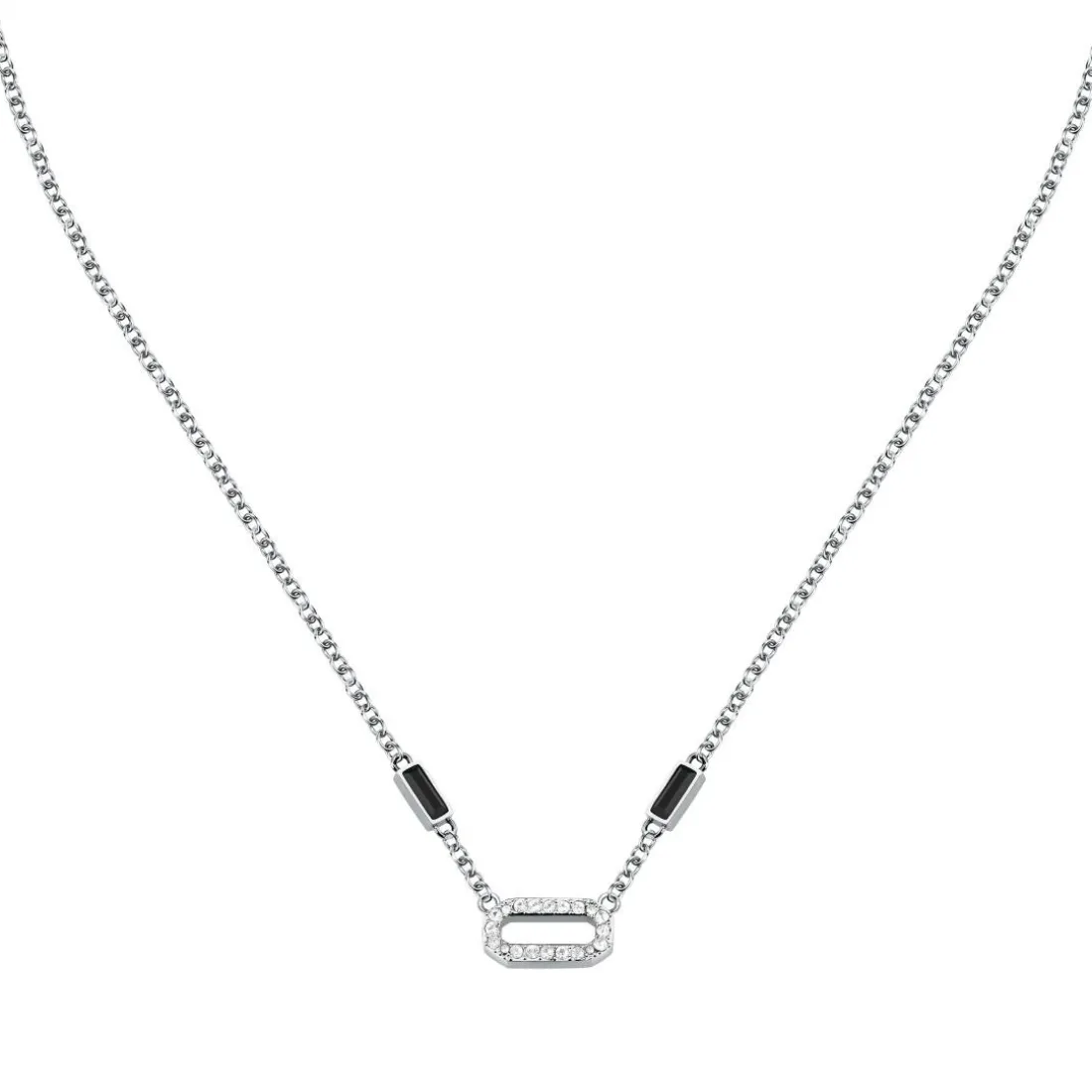 Collier Femme Karl Lagerfeld Stone - KLAYC11 Acier Argent
