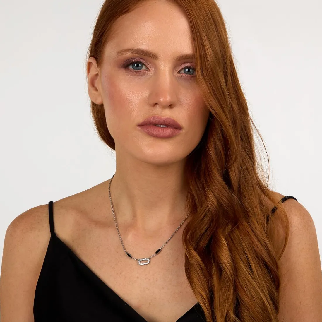 Collier Femme Karl Lagerfeld Stone - KLAYC11 Acier Argent