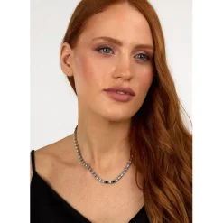 Collier Femme Karl Lagerfeld Stone - KLAYC06 Acier Argent
