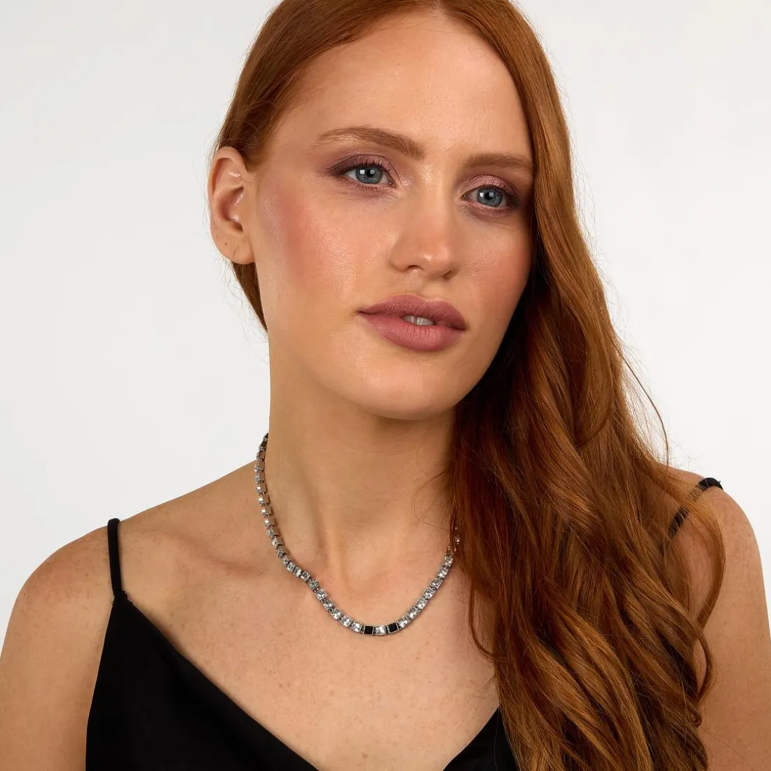 Collier Femme Karl Lagerfeld Stone - KLAYC06 Acier Argent