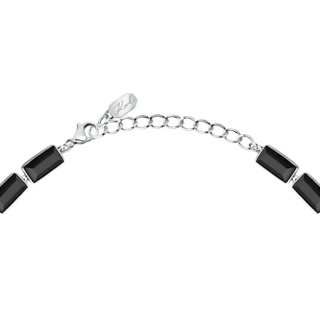 Collier Femme Karl Lagerfeld Stone - KLAYC03 Acier Argent