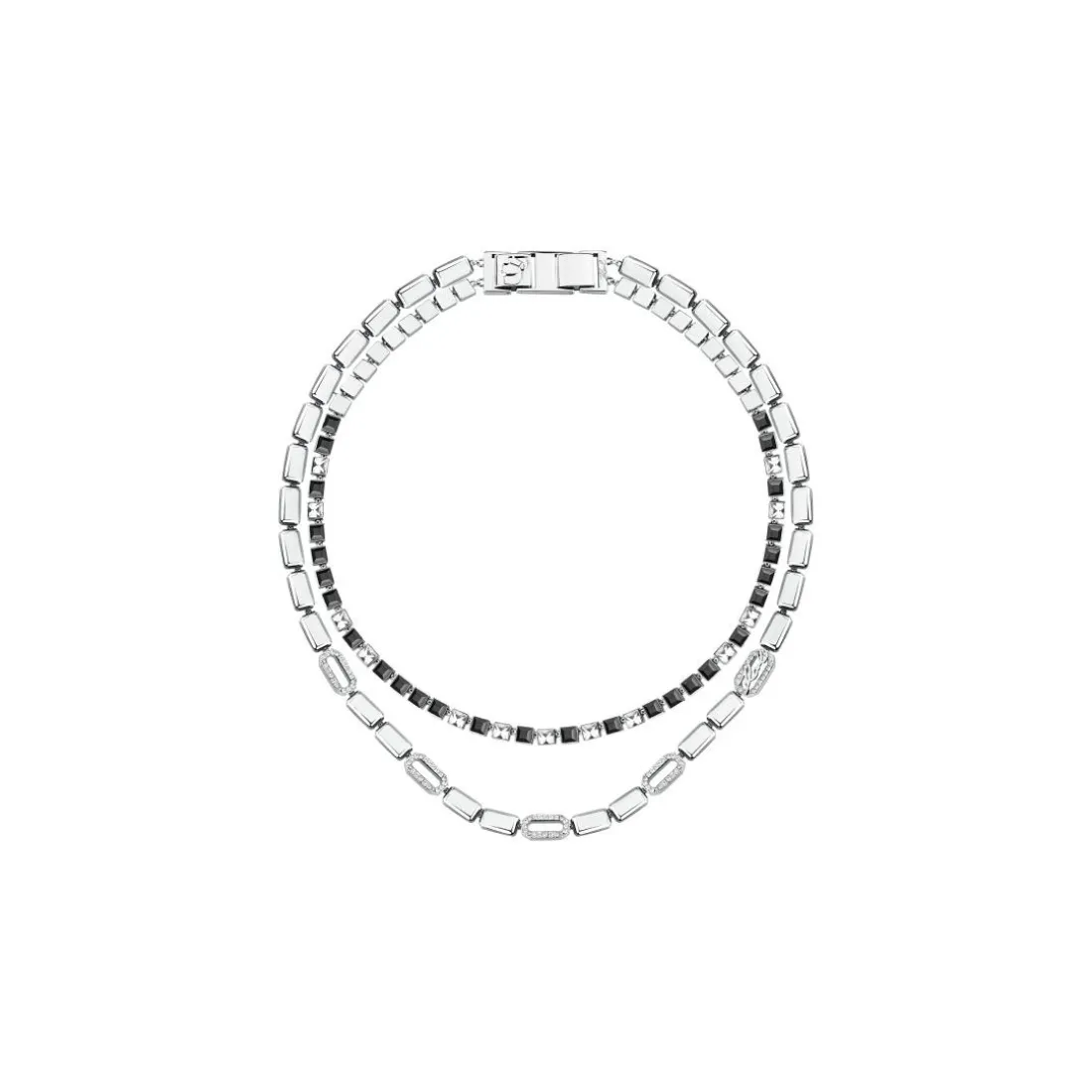 Collier Femme Karl Lagerfeld Stone - KLAYC01 Acier Argent