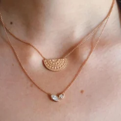 Collier Femme Kosma Paris Inca - Doré rose