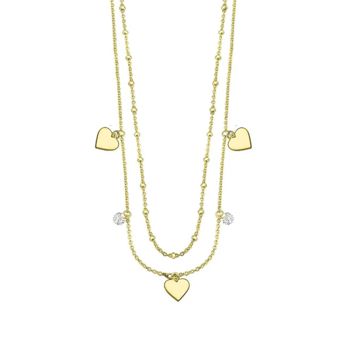 Collier Femme Lotus Silver - LP3005-1-2 Argent Doré
