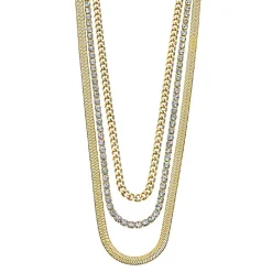 Collier Femme Lotus Style Bijoux Urban Woman - LS2342-1-2 Acier