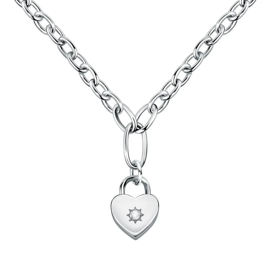 Collier Femme Morellato Bijoux SAUB04 - Acier Argent