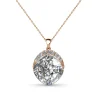 Collier Femme MYC-Paris - DP0528-RG-C Laiton Doré rose