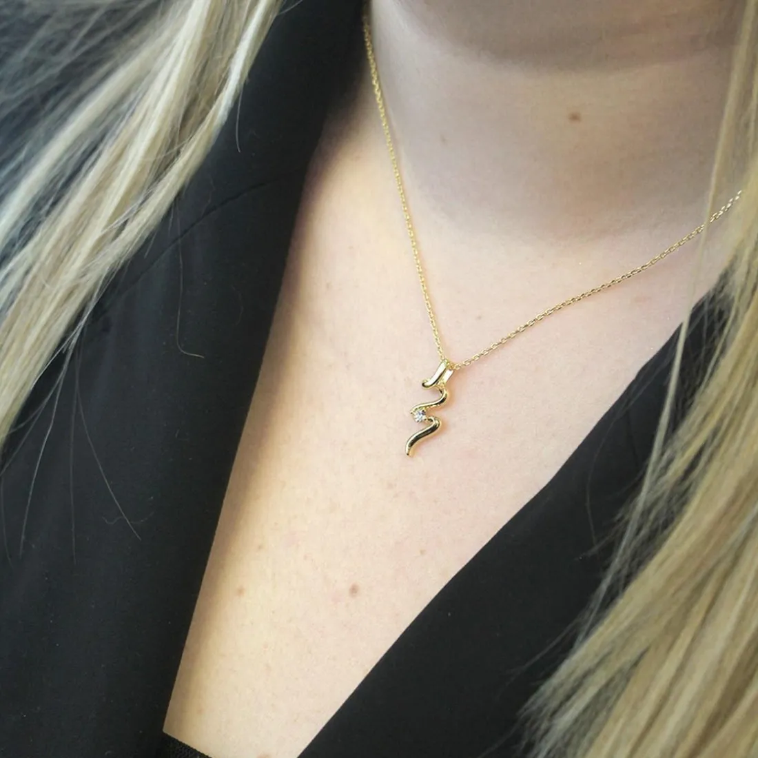 Collier Femme MYC-Paris EVIDENCE - DP0071-G Laiton Doré