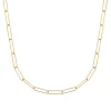 Collier femme plaqué or 5,5 mm - UYZWVV45