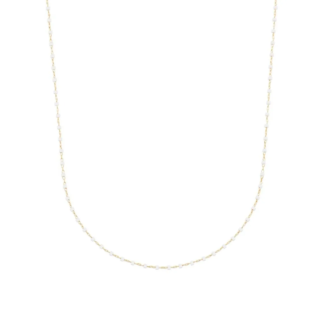 Collier femme plaqué or perle miyuki - YU0UWY45