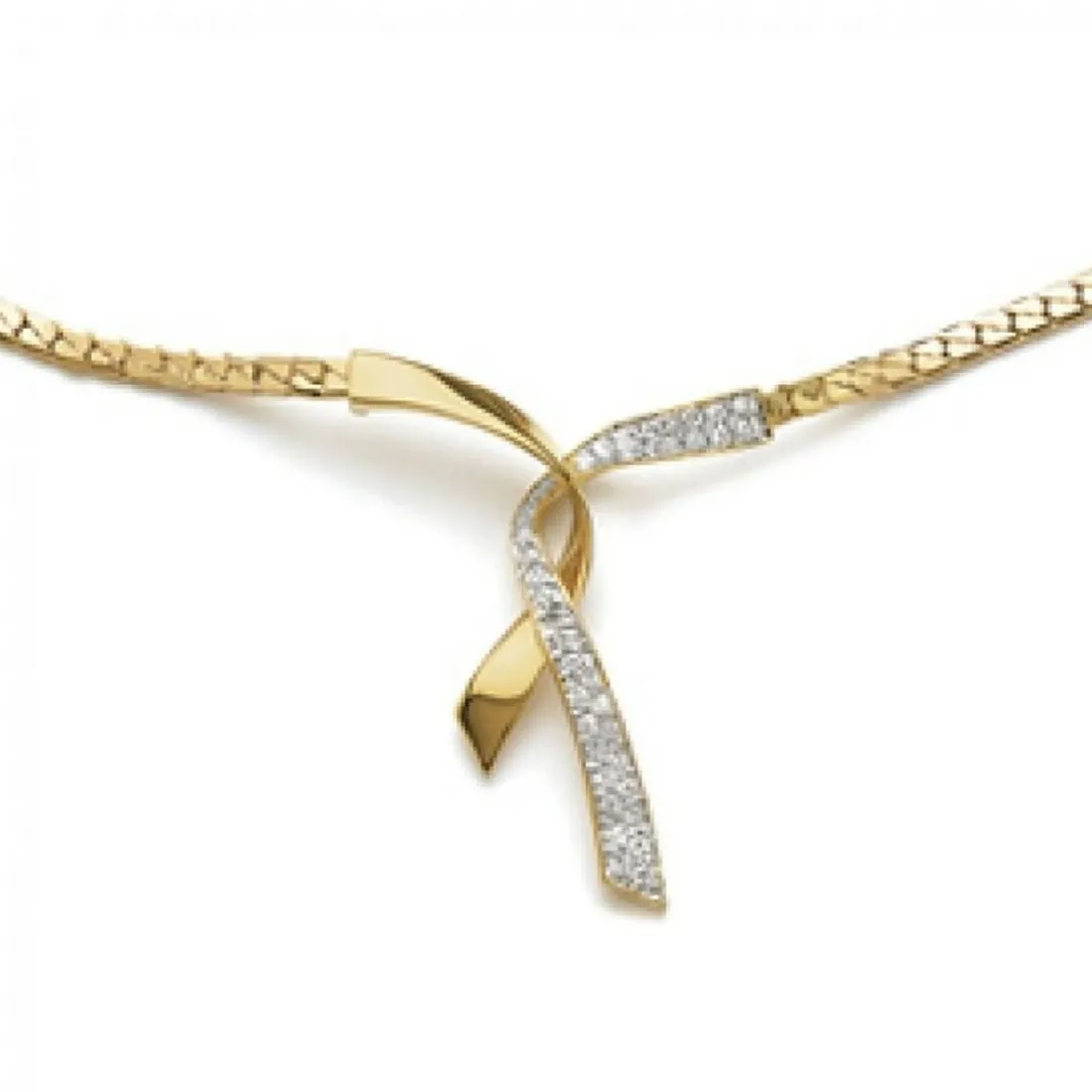 Collier femme plaqué or - UW00WZ4Y