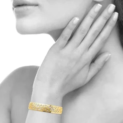 Collier femme plaqué or - U00Y336Y