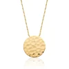 Collier femme plaqué or - UYZ60045