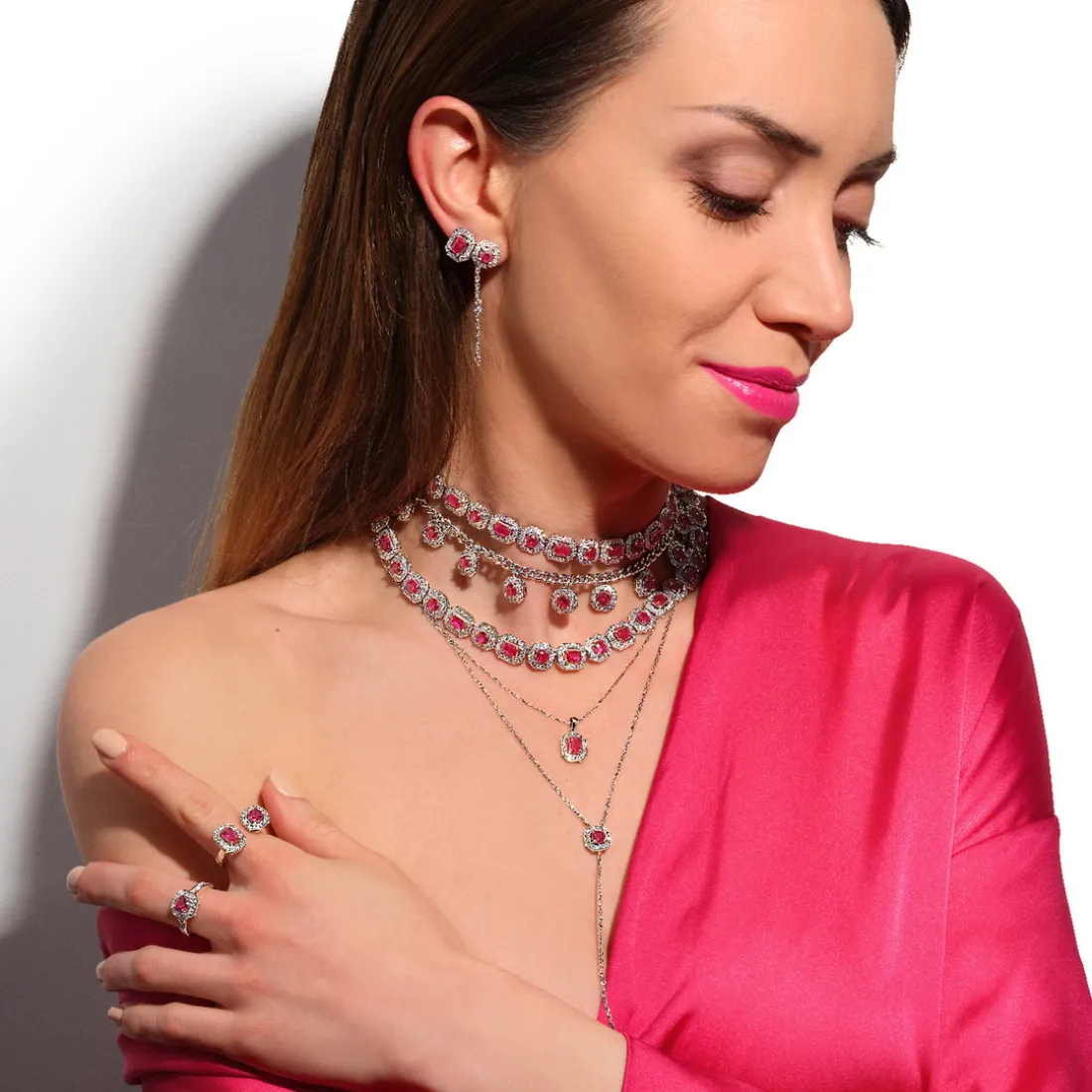 Collier Femme RKG Bijoux Romy - VINN02RHO Argent