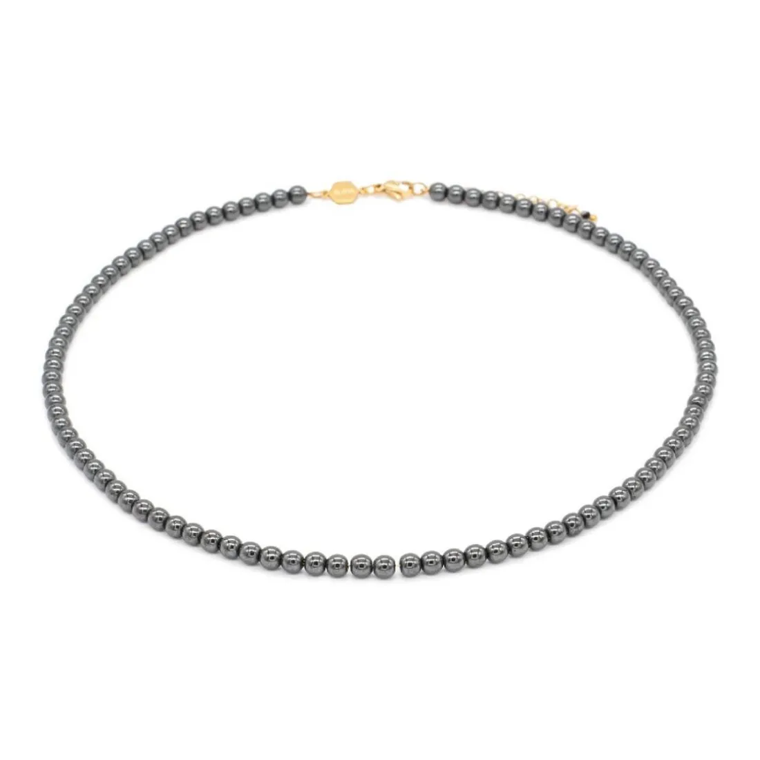 Collier Femme Sloya Serena Hématite