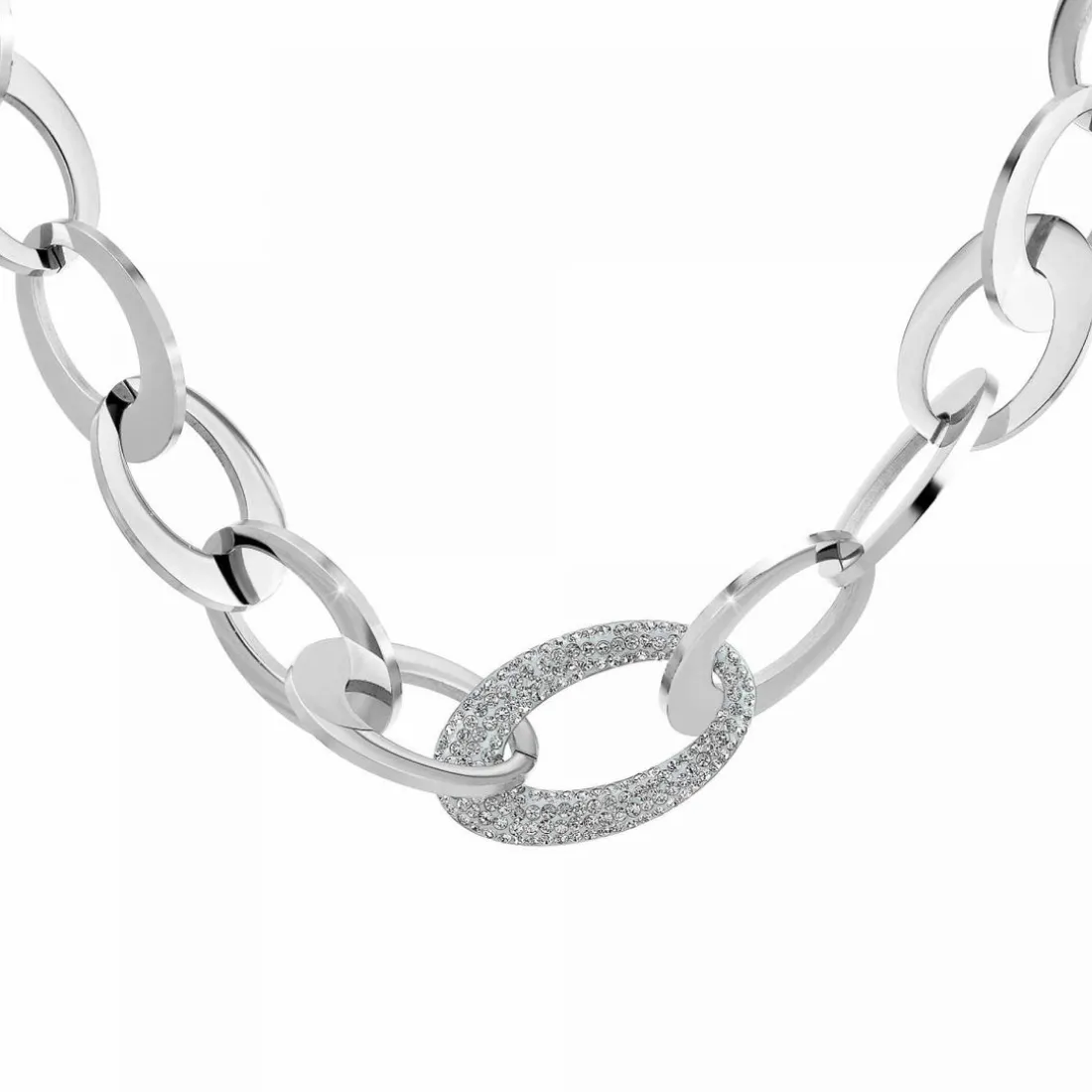 Collier femme So Charm - B2749 Acier Argent