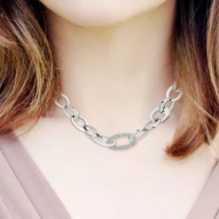 Collier femme So Charm - B2749 Acier Argent