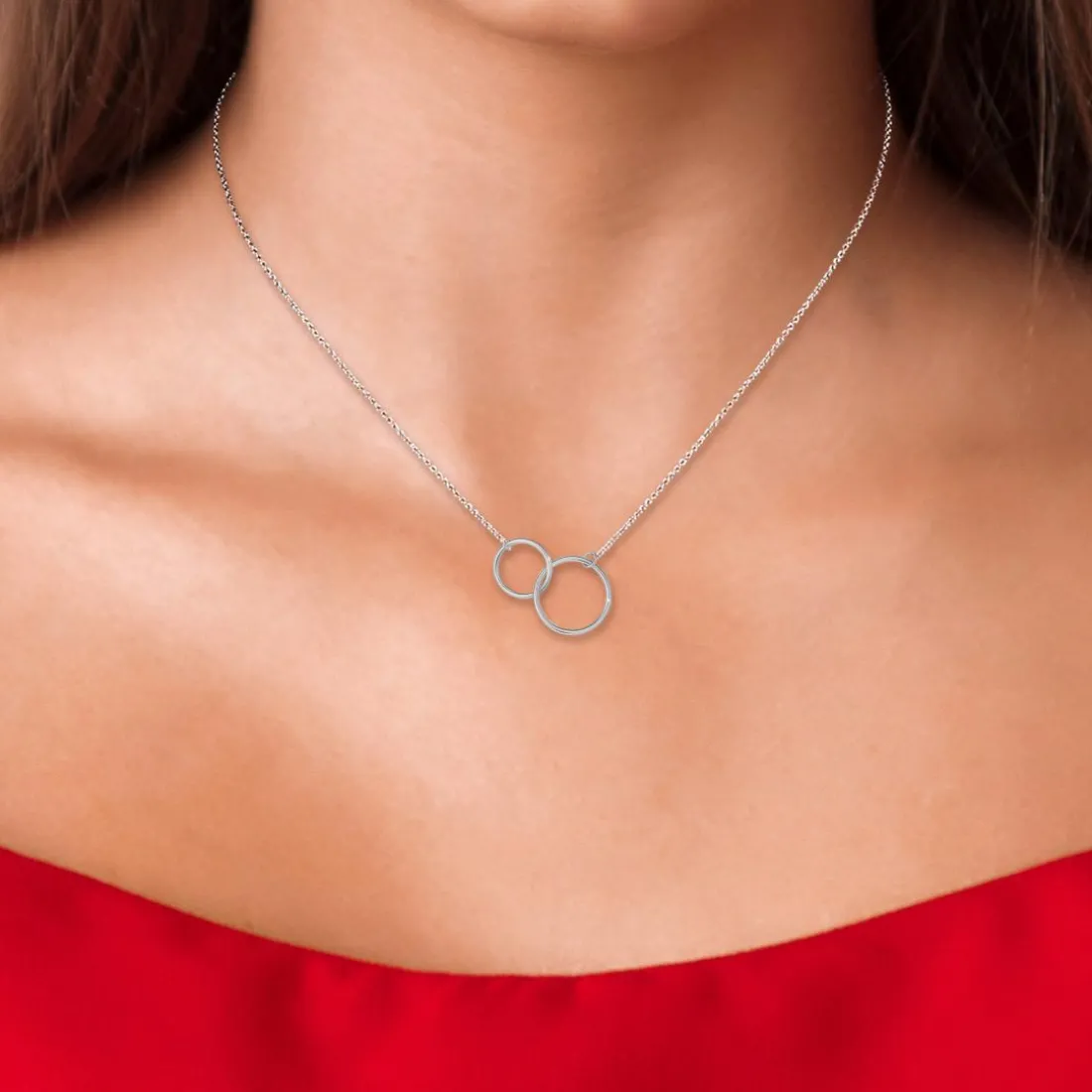Collier Femme So Charm - B2289-ARGENT - Collier Mode Argenté