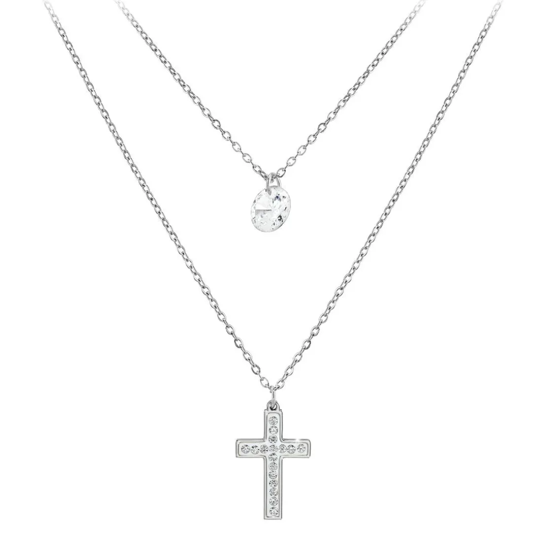 Collier Femme So Charm - B2742-ARGENT - Collier Mode Argenté