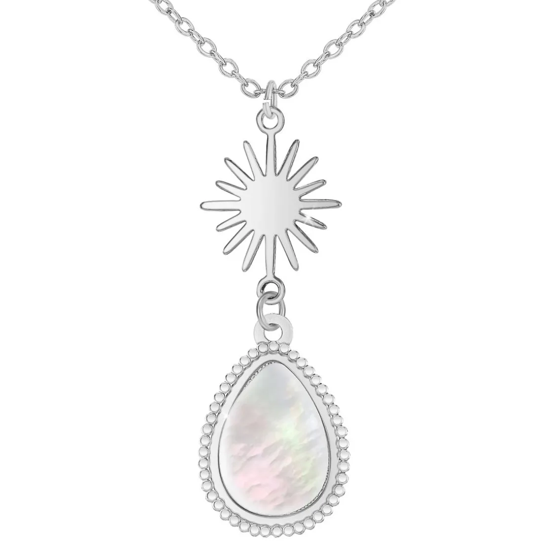 Collier Femme So Charm - B2488-ARGENT - Collier Mode Argenté