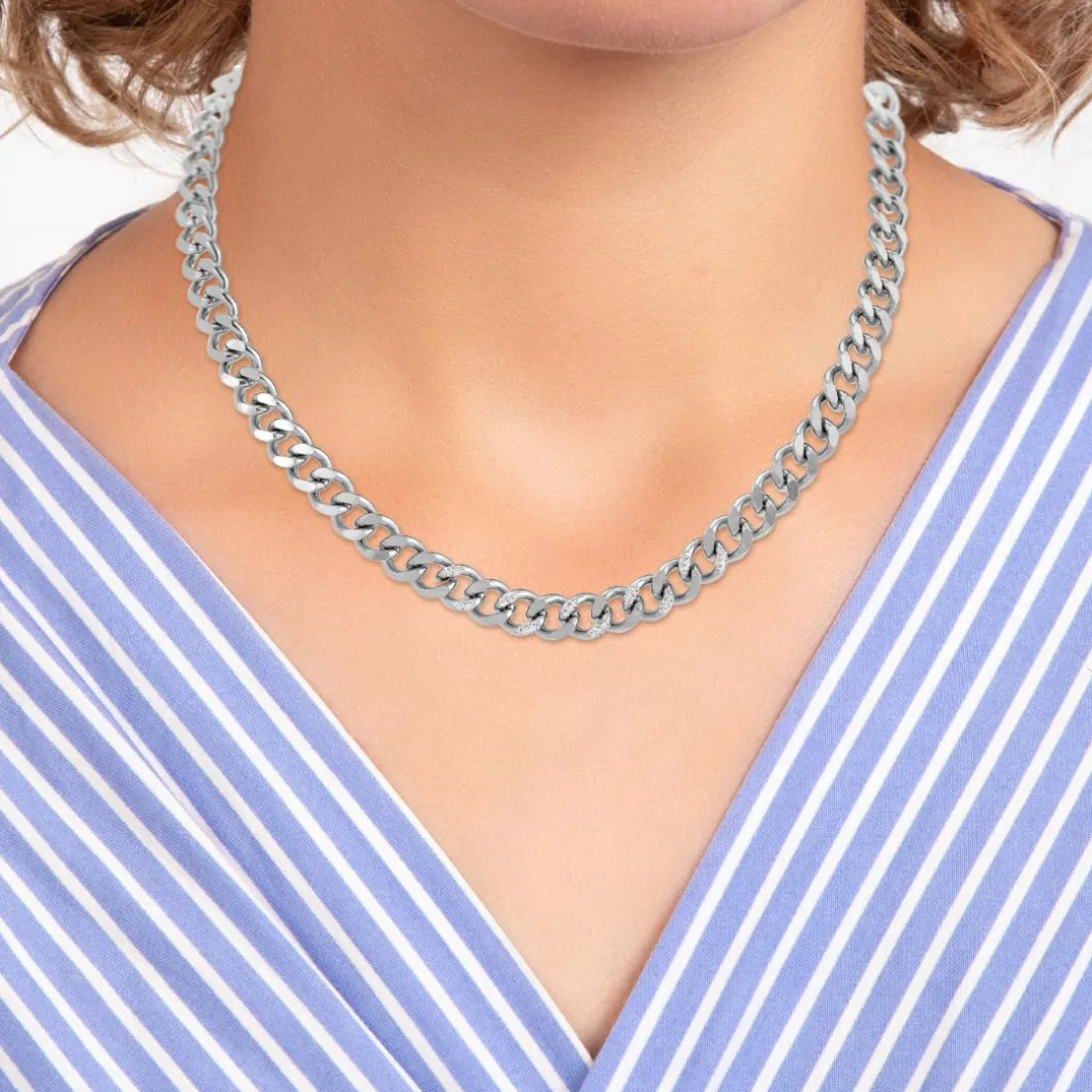 Collier Femme So Charm - B3050-ARGENT - Collier Mode Argenté