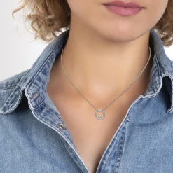 Collier Femme So Charm - BD4094-ARGENT - Collier Mode Argenté