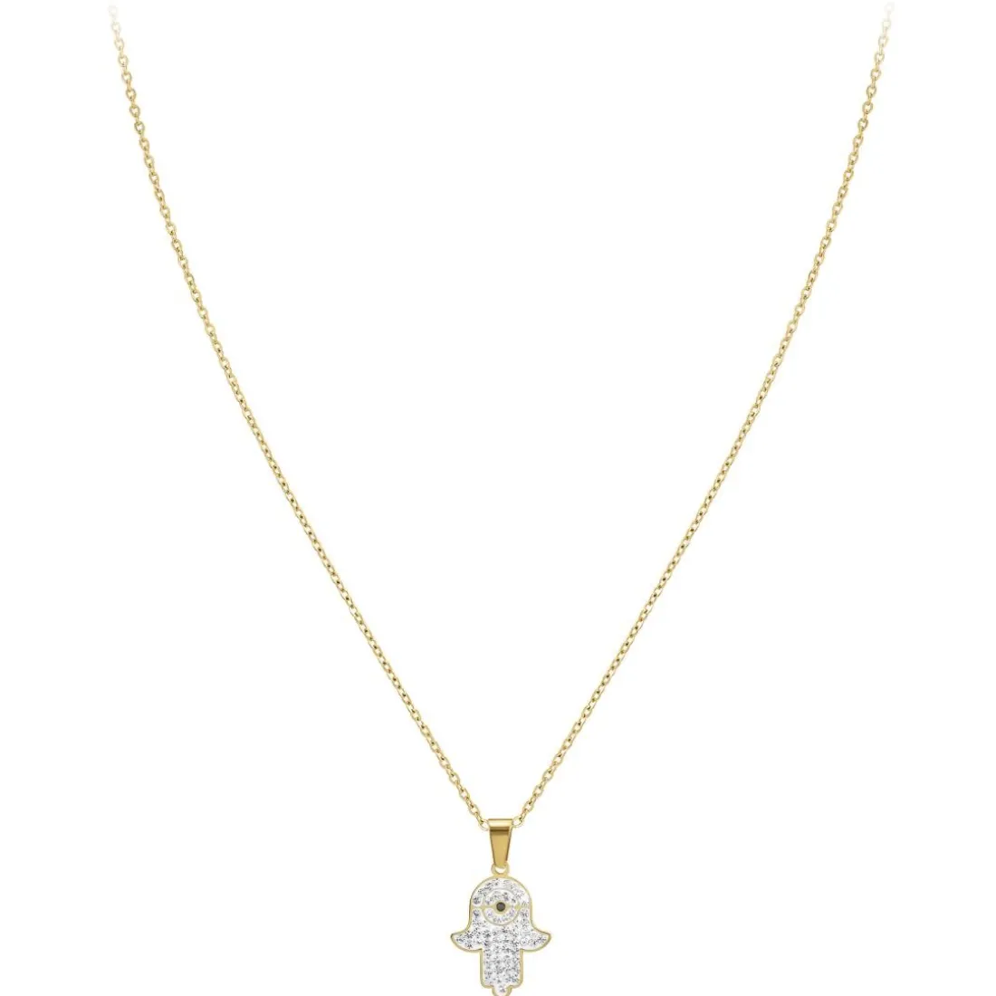 Collier Femme So Charm - BD2763-DORE-DIAMANT - Collier Mode Doré