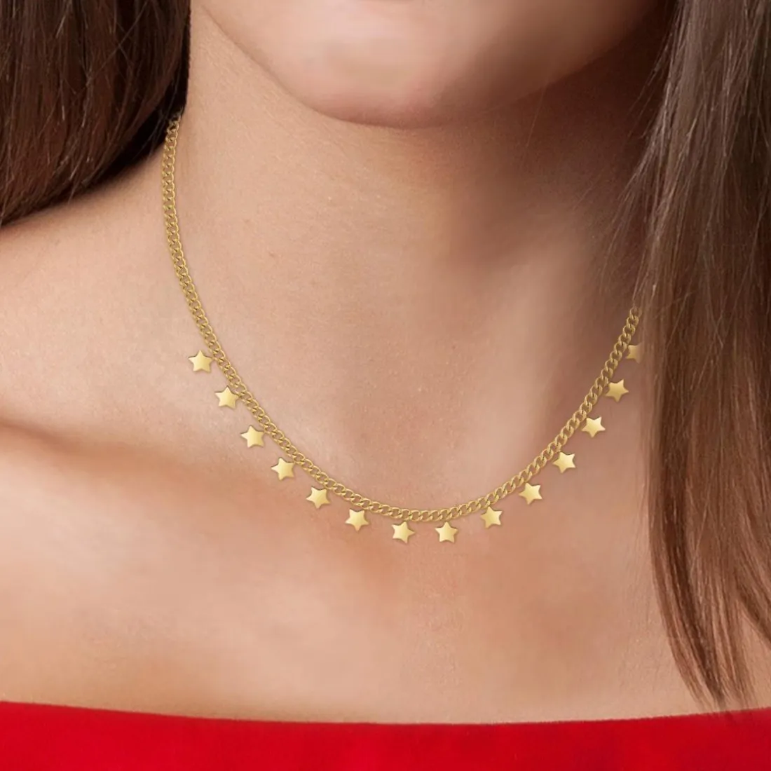 Collier Femme So Charm - B2811-DORE - Collier Mode Doré