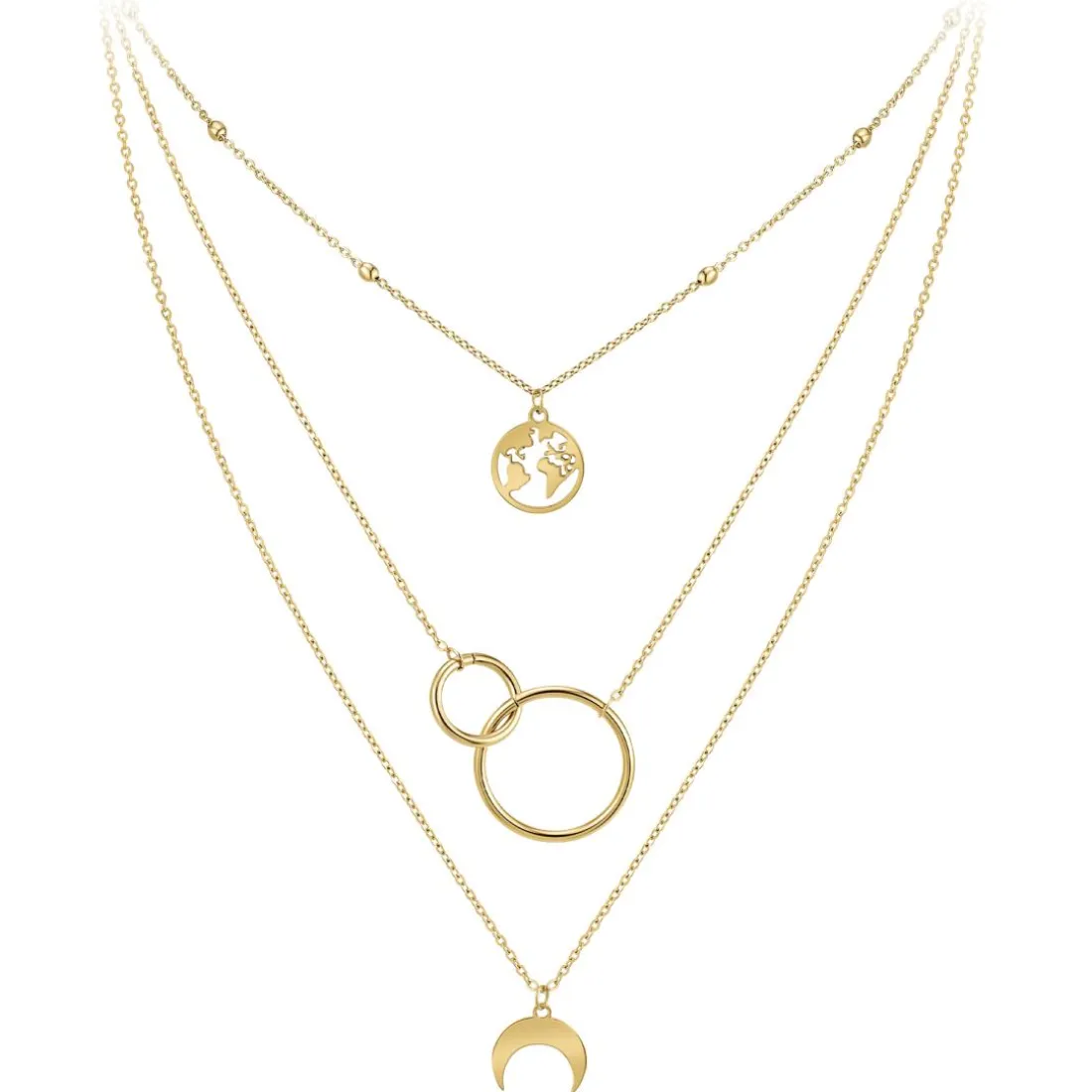 Collier Femme So Charm - B3178-DORE - Collier Mode Doré