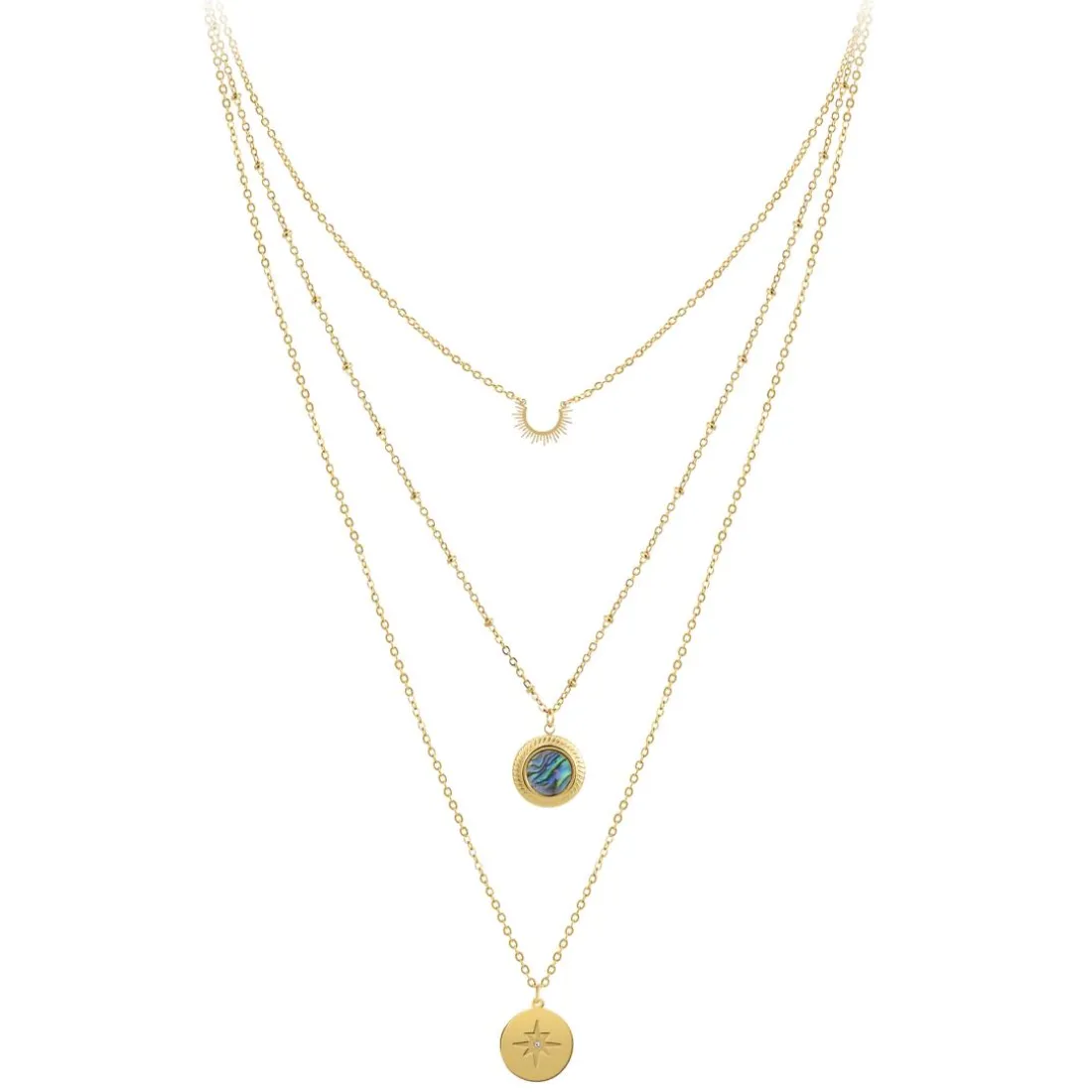 Collier Femme So Charm - B3092-DORE - Collier Mode Doré