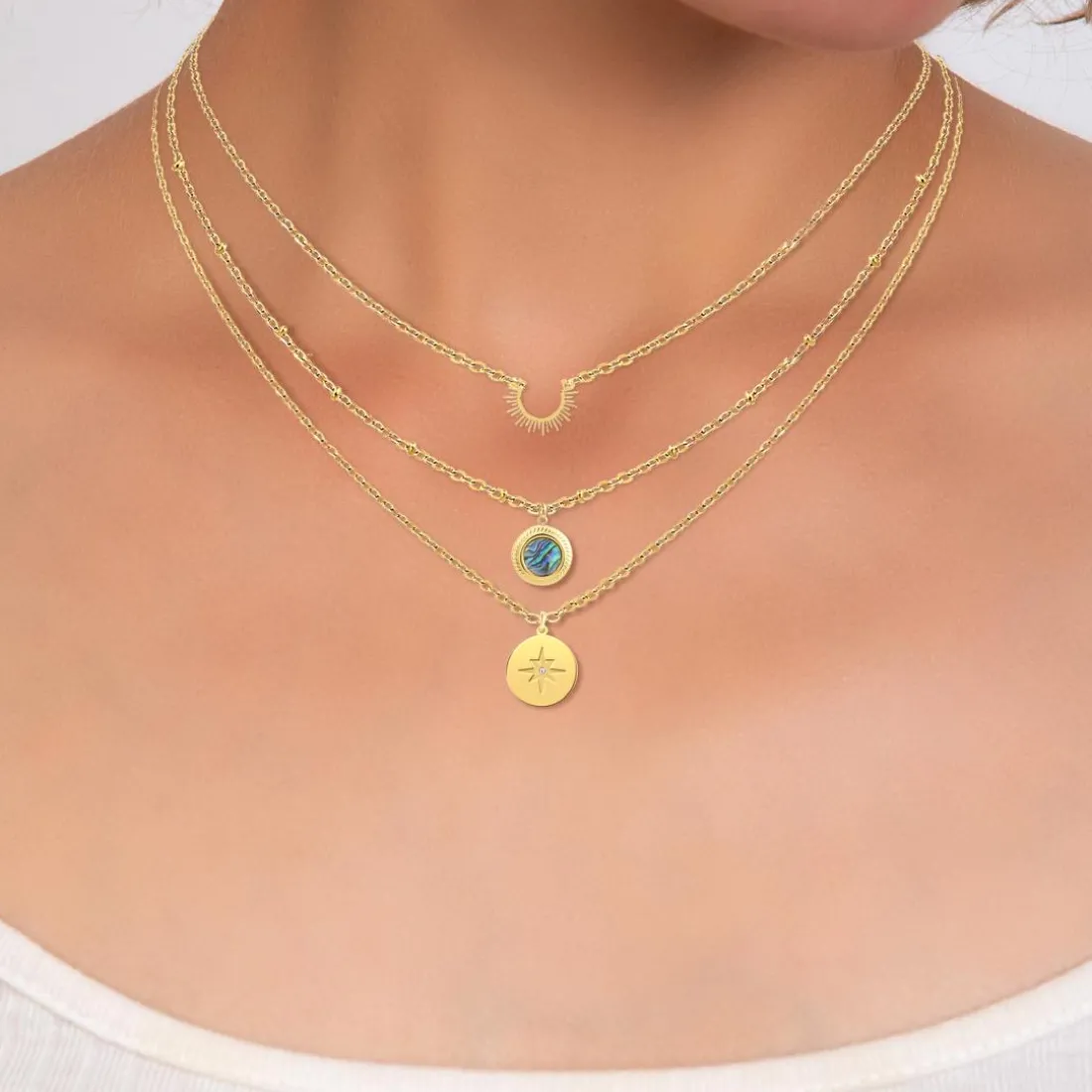 Collier Femme So Charm - B3092-DORE - Collier Mode Doré
