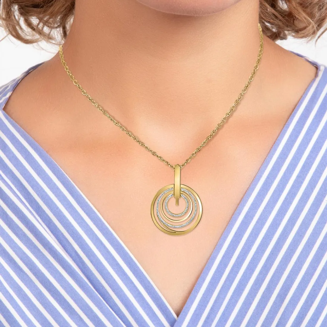 Collier Femme So Charm - B3218-DORE - Collier Mode Doré