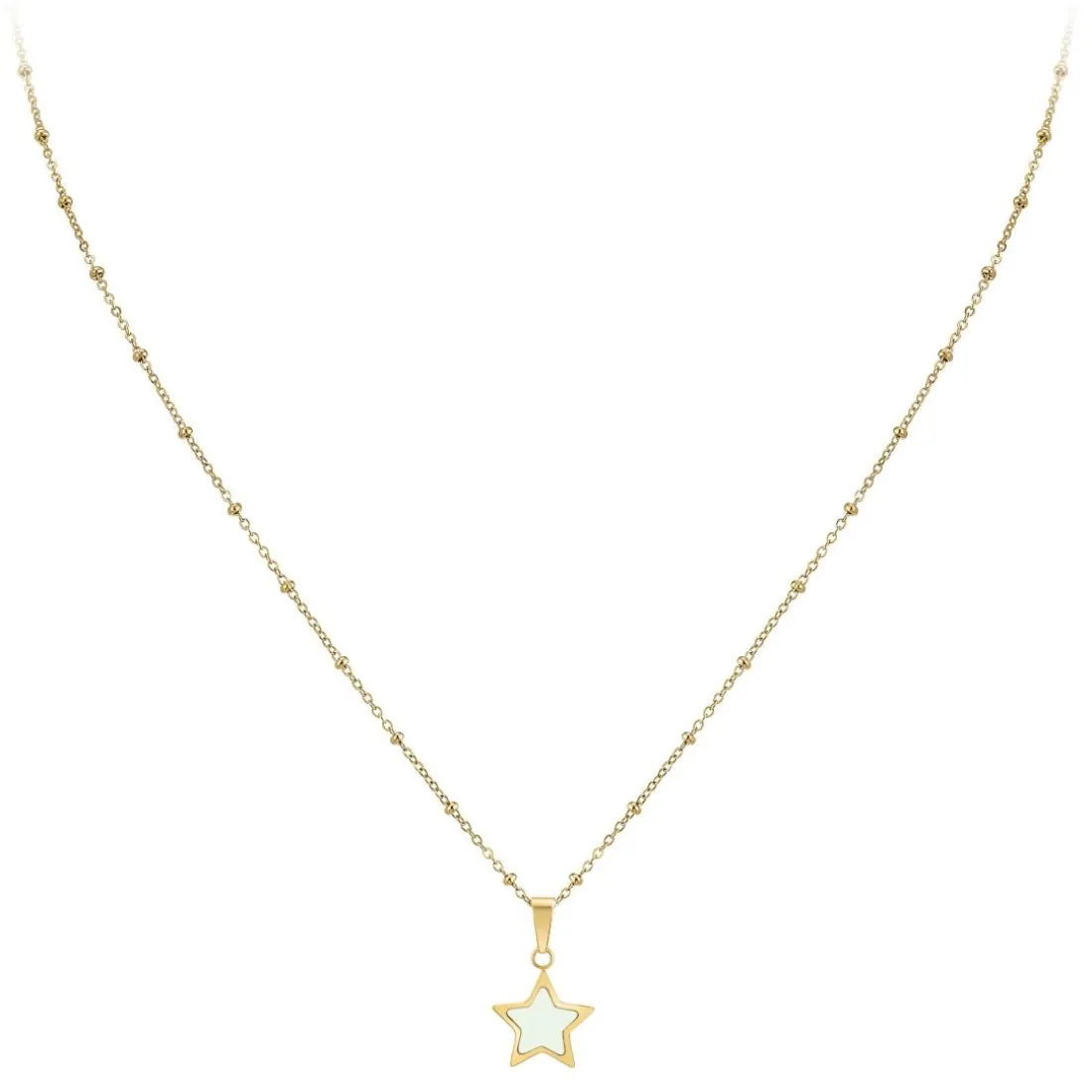 Collier Femme So Charm - B3000-DORE - Collier Étoile Doré