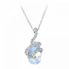 Collier femme So Charm - BS1435-BLANC Métal Argent