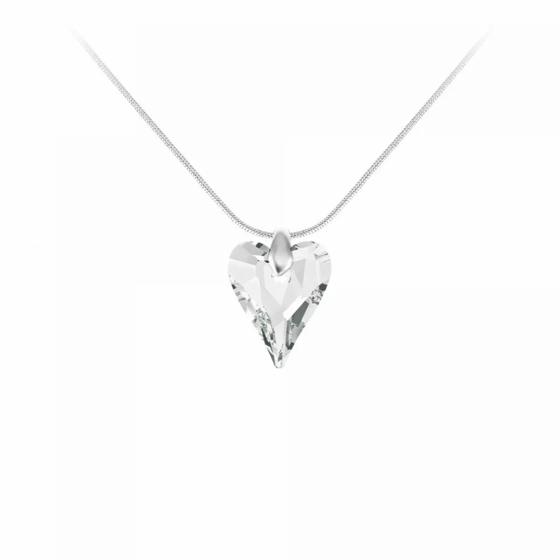 Collier femme So Charm - BS025-SN016-CRYS Métal Argent