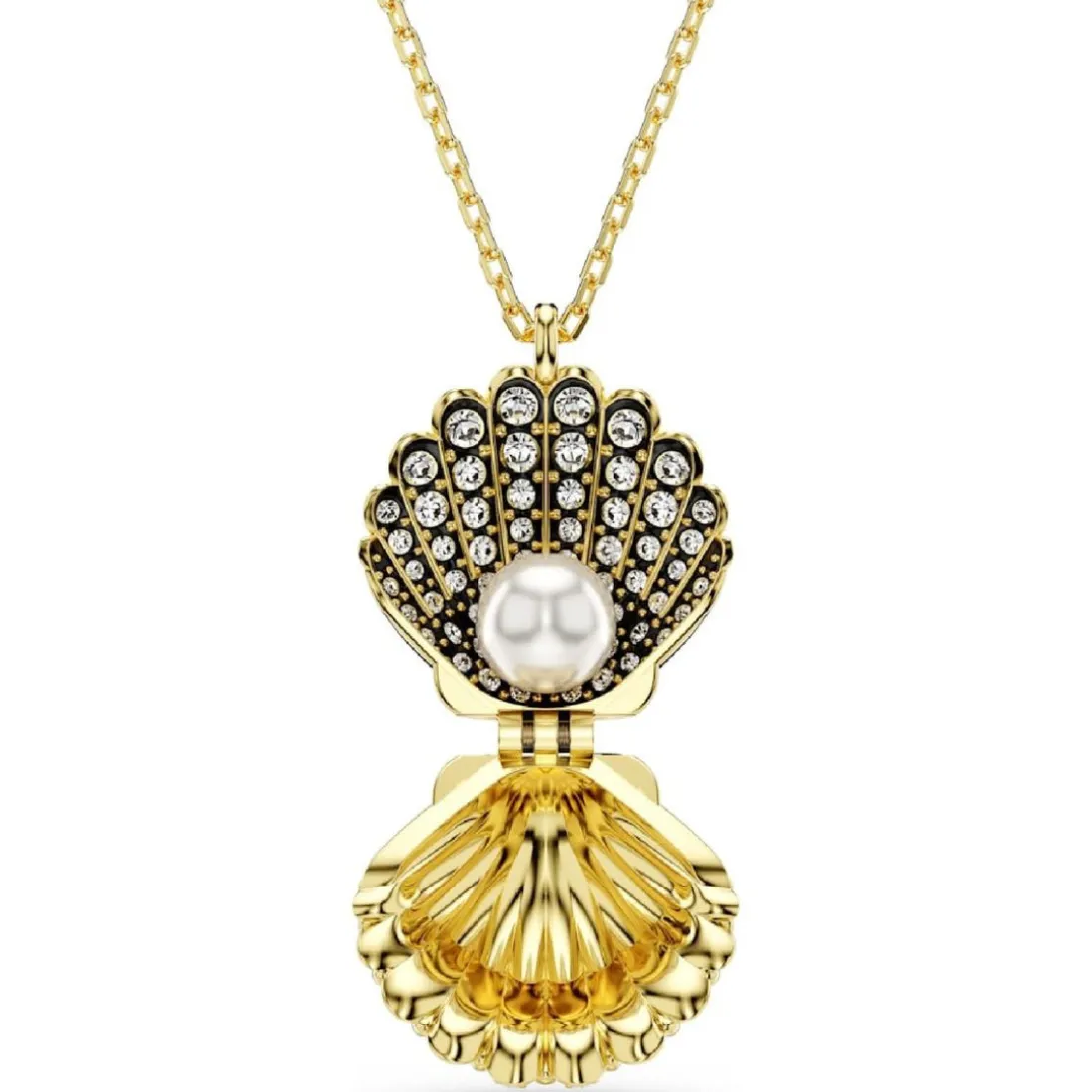 Collier Femme Swarovski Idyllia F Shell - 5683966 doré